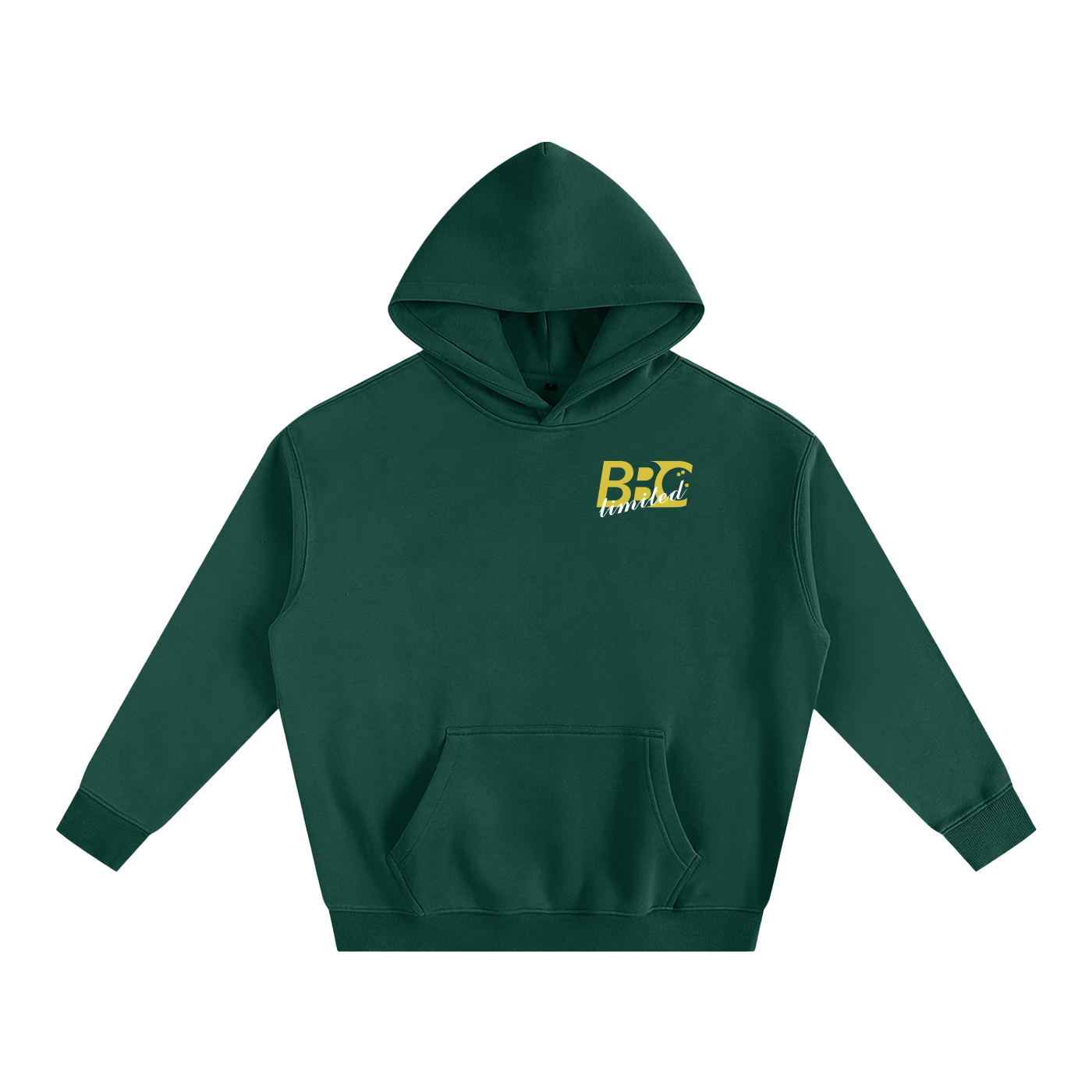 Limited Fleece Hoodie Forest Green