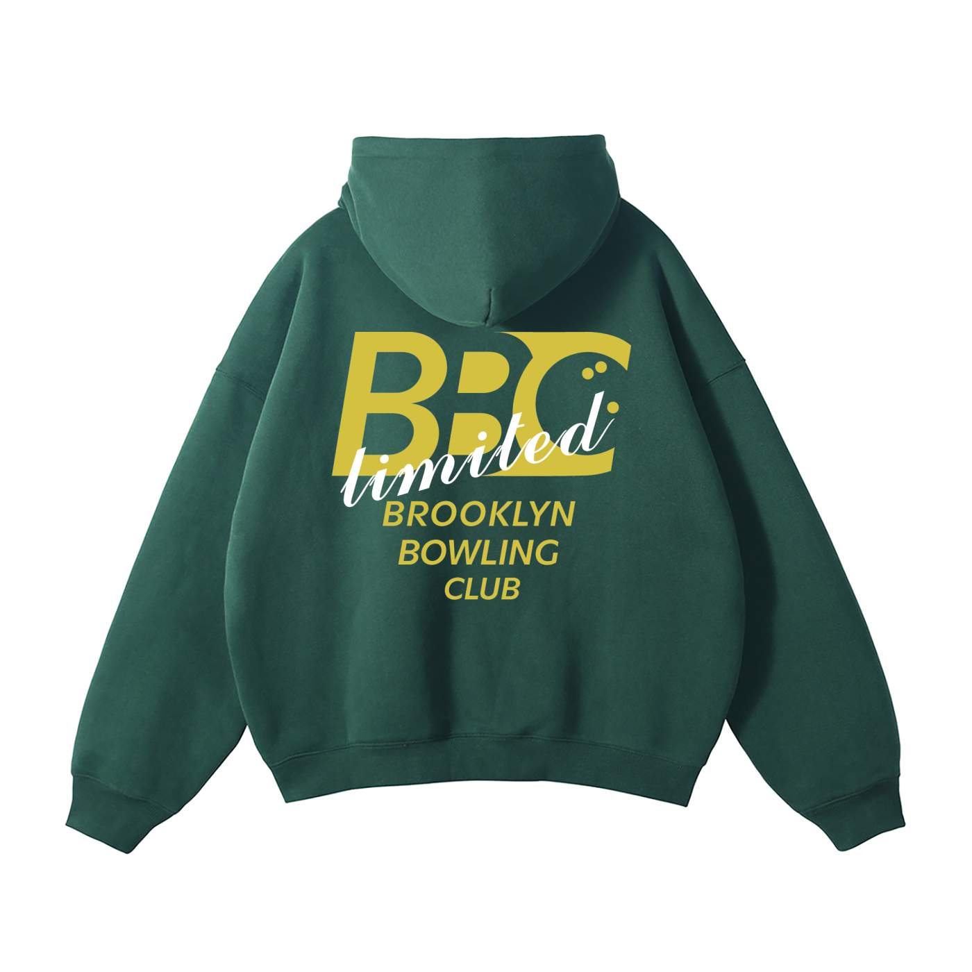 Limited Fleece Hoodie Forest Green